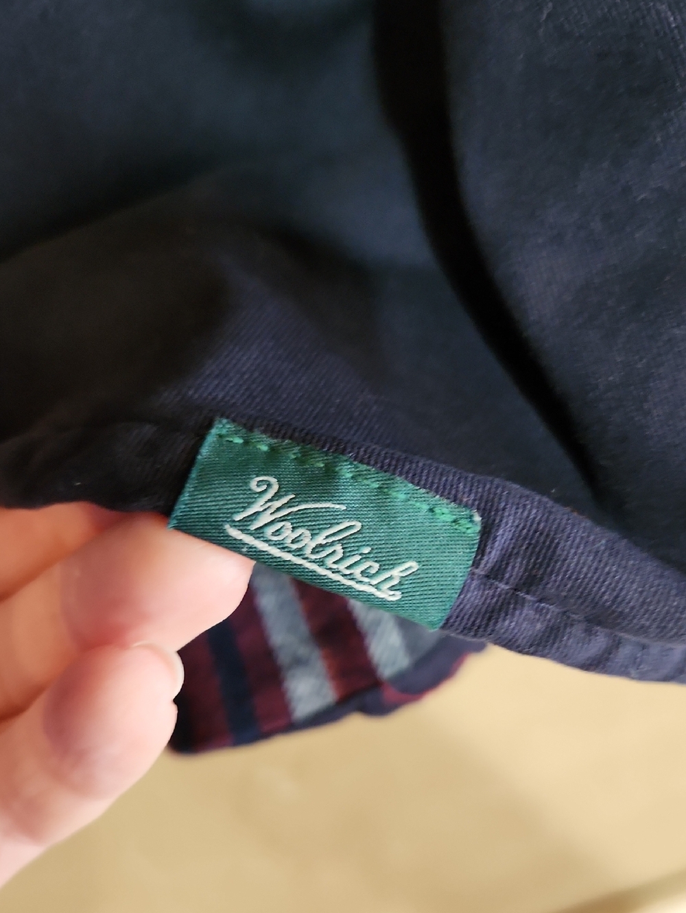 Woolrich Blue Shirt/Jacket Size Large - Picture 3 of 5